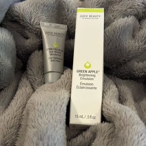 💚🤍Both ‘Brand New’✨Juice Beauty Green Apple Emulsion & Anti Wrinkle- ✔️Sealed
